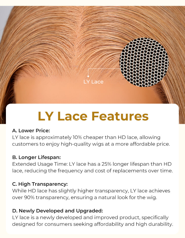 Straight Transparent Lace Wig