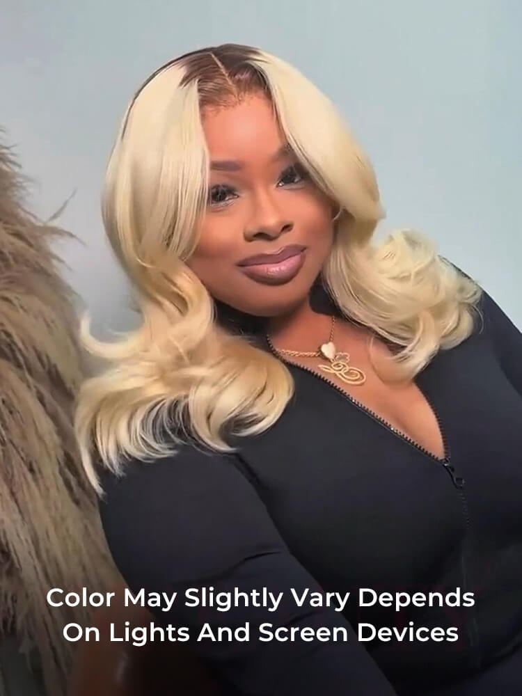 Human Hair Colored Short Wavy Bob Wig