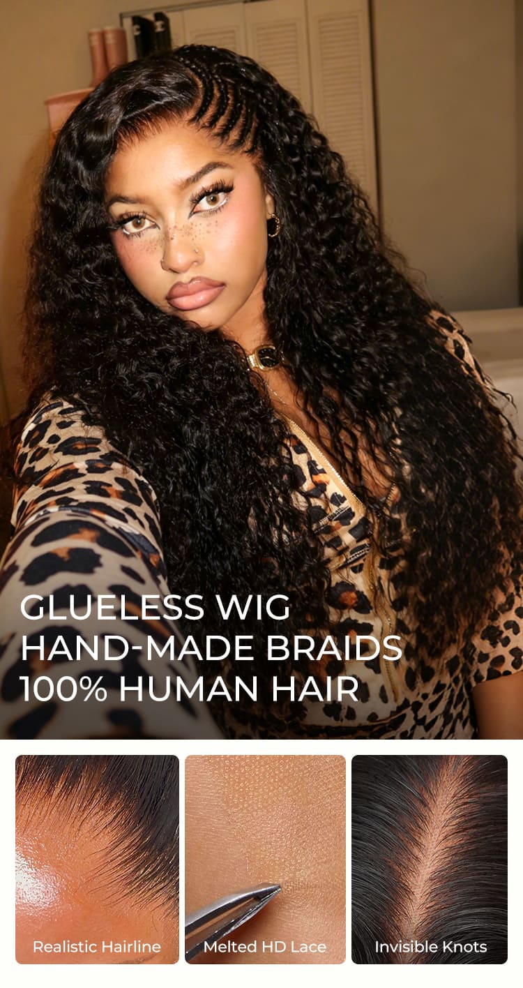 alipearl braided lace frontal wig