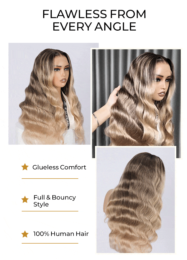 100% human hair lace front wig