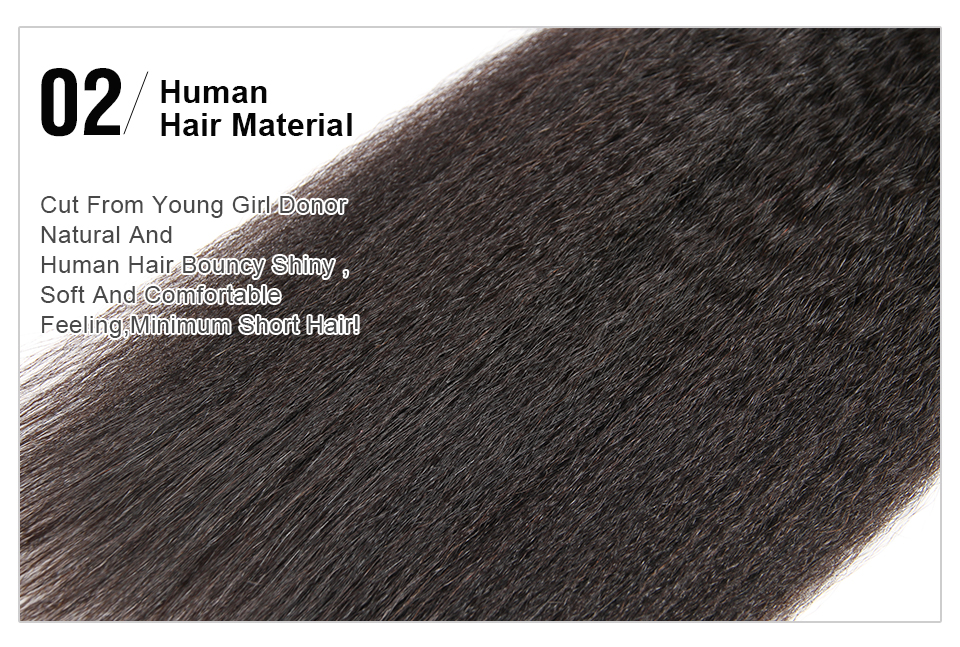 Straight Human Hair Bundles