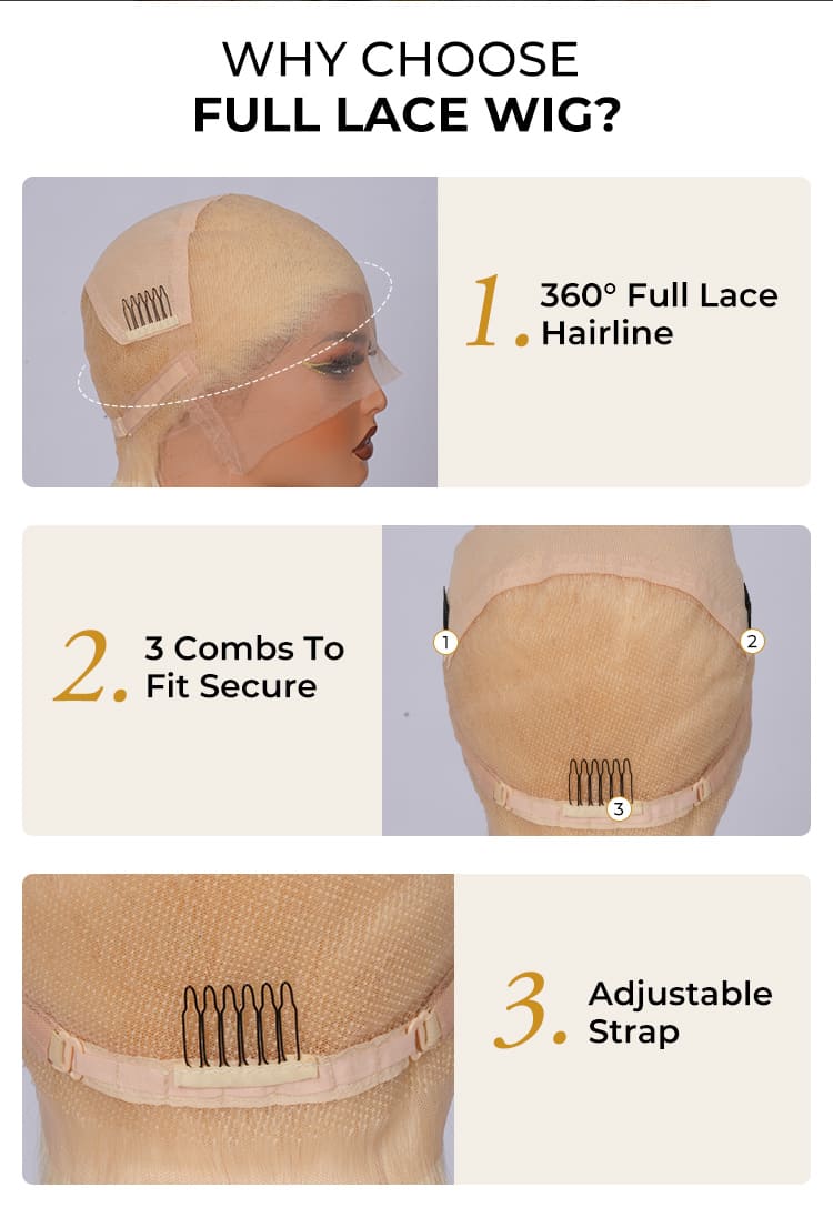 transparent lace front wig