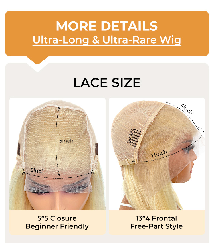 5*5 lace closure 13*4 lace frontal details