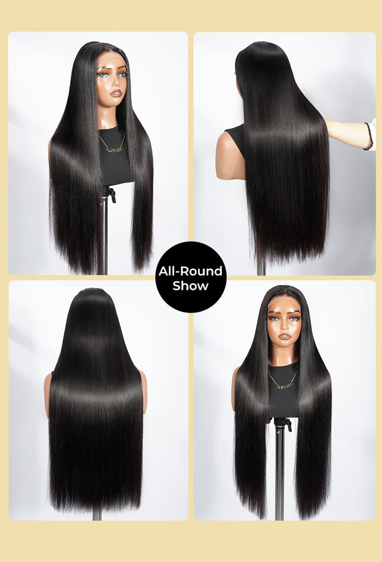 real shoot of straight hair