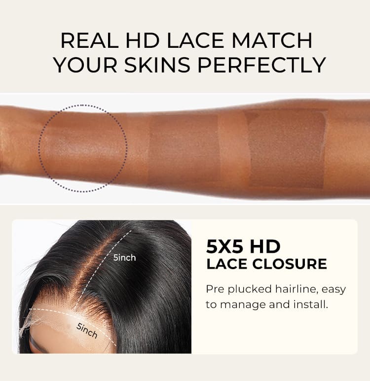 Thin HD Lace front wig