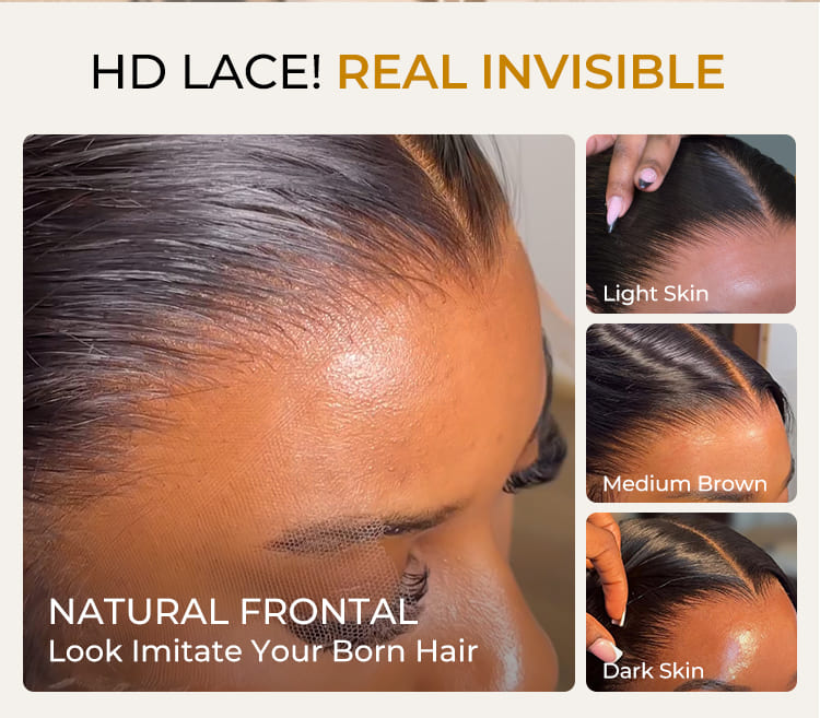 HD lace frontal wig