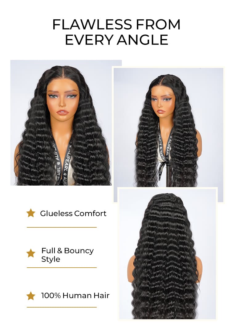 full density deep wave wig
