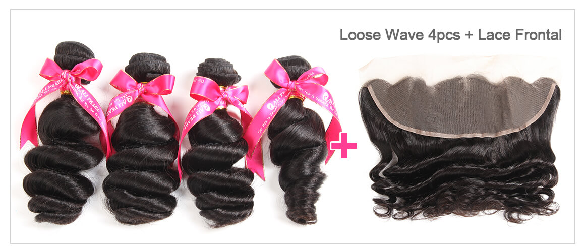 Peruvian Loose Wave Virgin Hair 4 Bundles