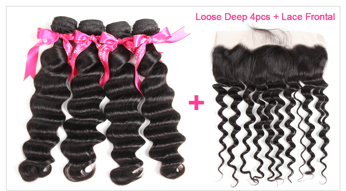 Loose Deep Wave 4 Hair Bundles