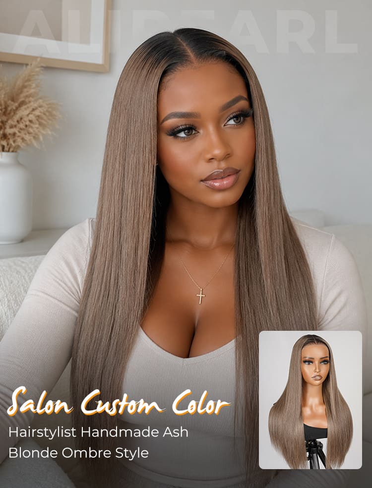 Alipearl salon custom color straight wig