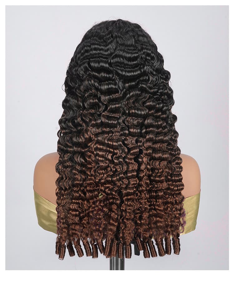 curly human hair wig