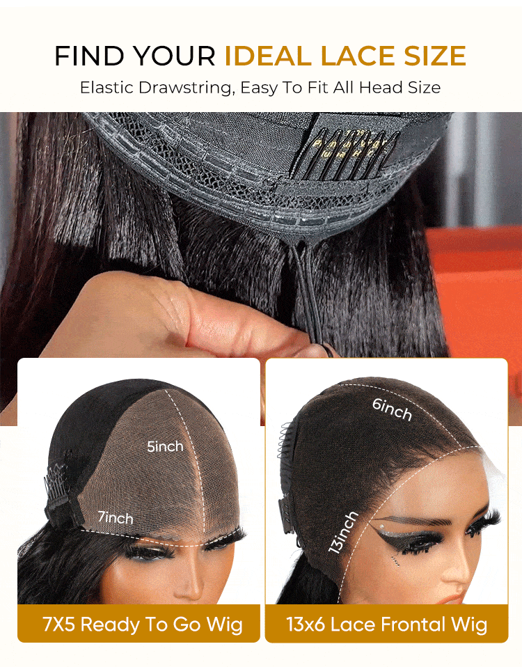 5x7 lace closure and 13x6 lace frontal with drawstring