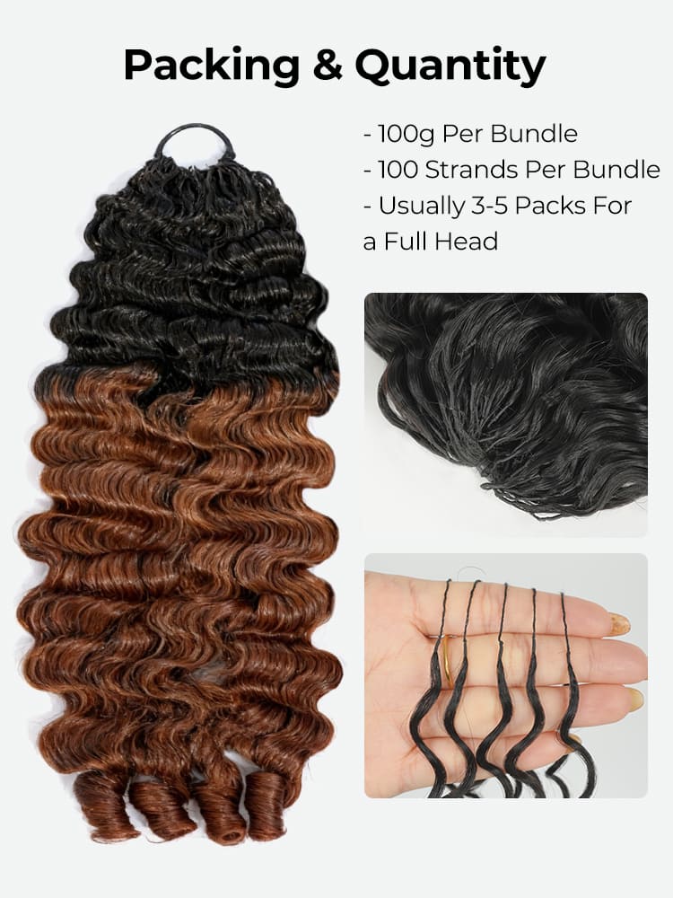 100g 100%human hair extension