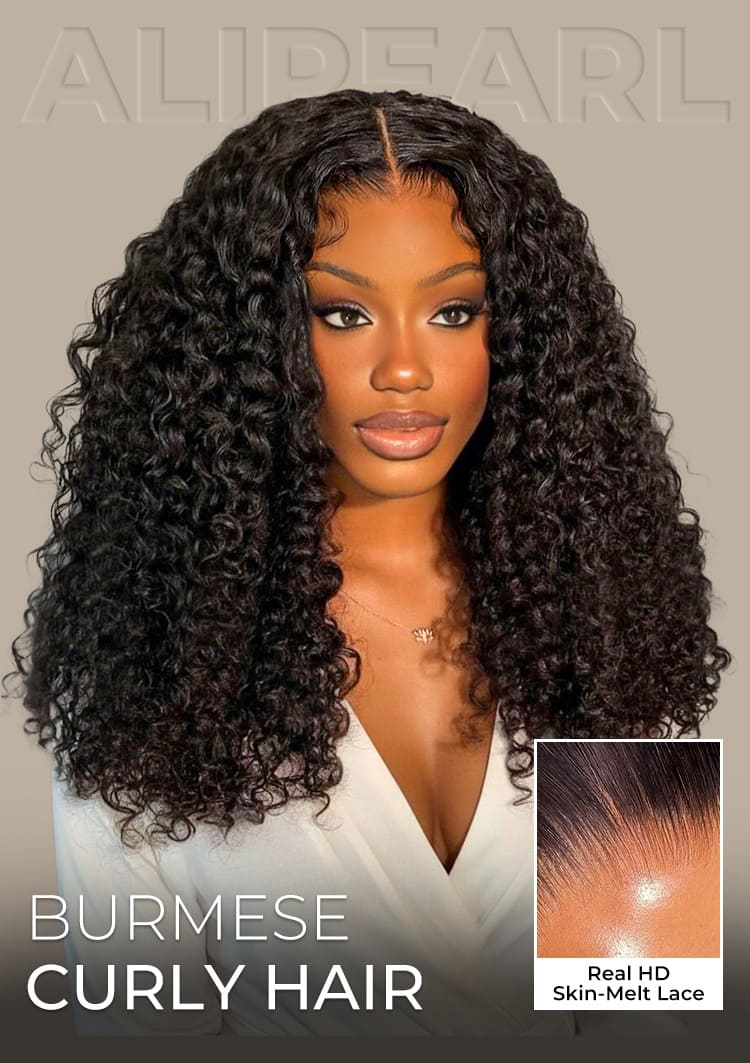 alipearl burmese curly wig