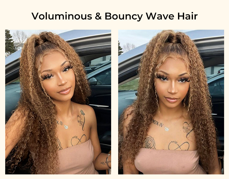 high quality curly wig