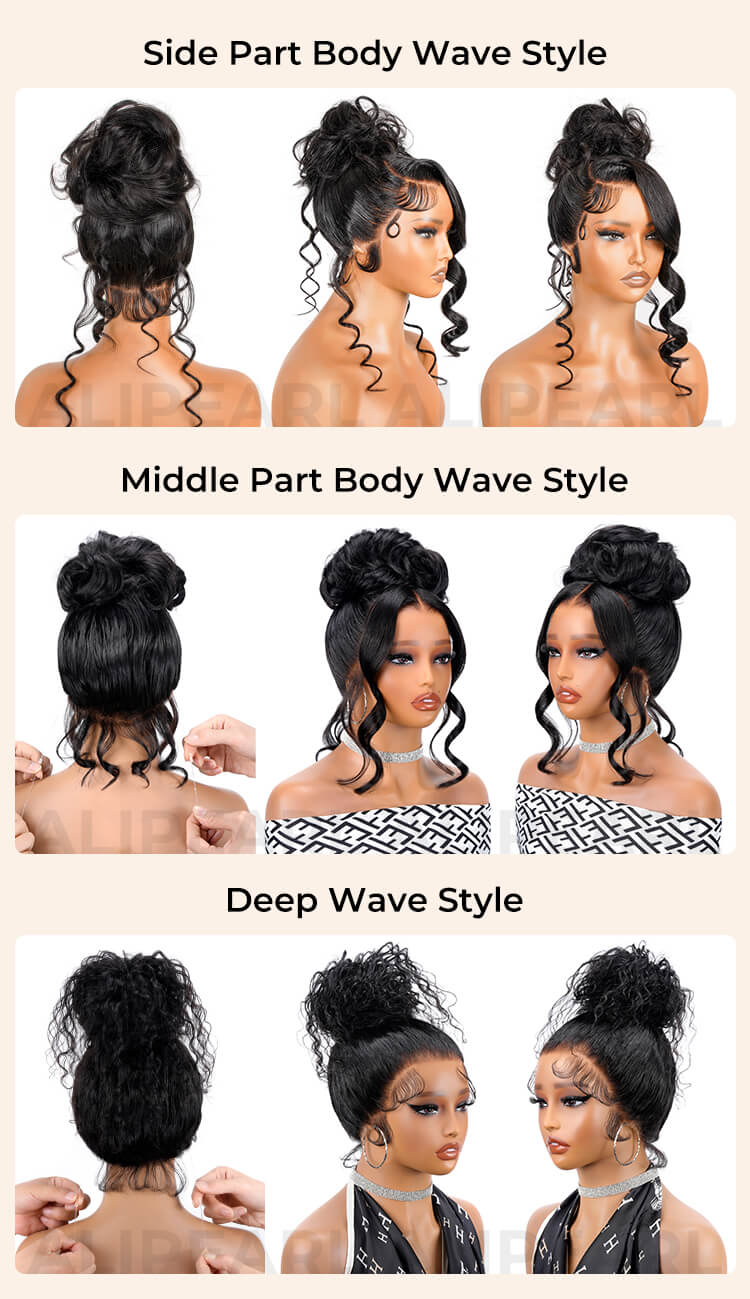 alipearl updo 360 lace frontal wig
