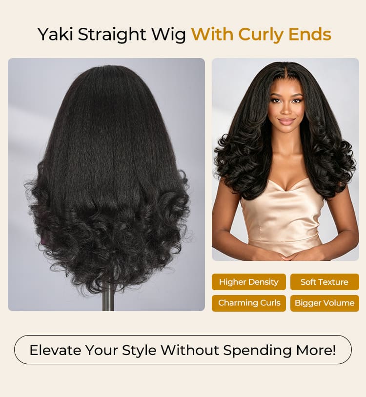 Curly Ends Hairstyle