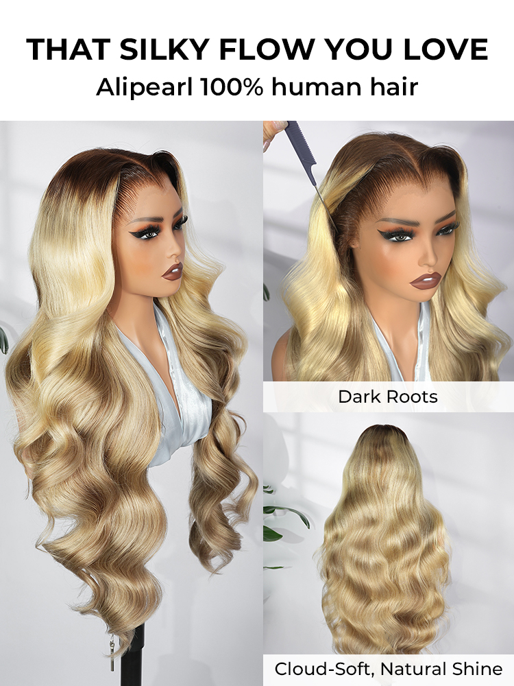 M-shaped 13x6 lace frontal wig