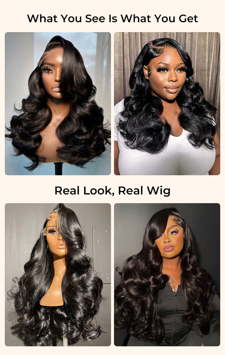 Body Wave Lace Wig 250% Density