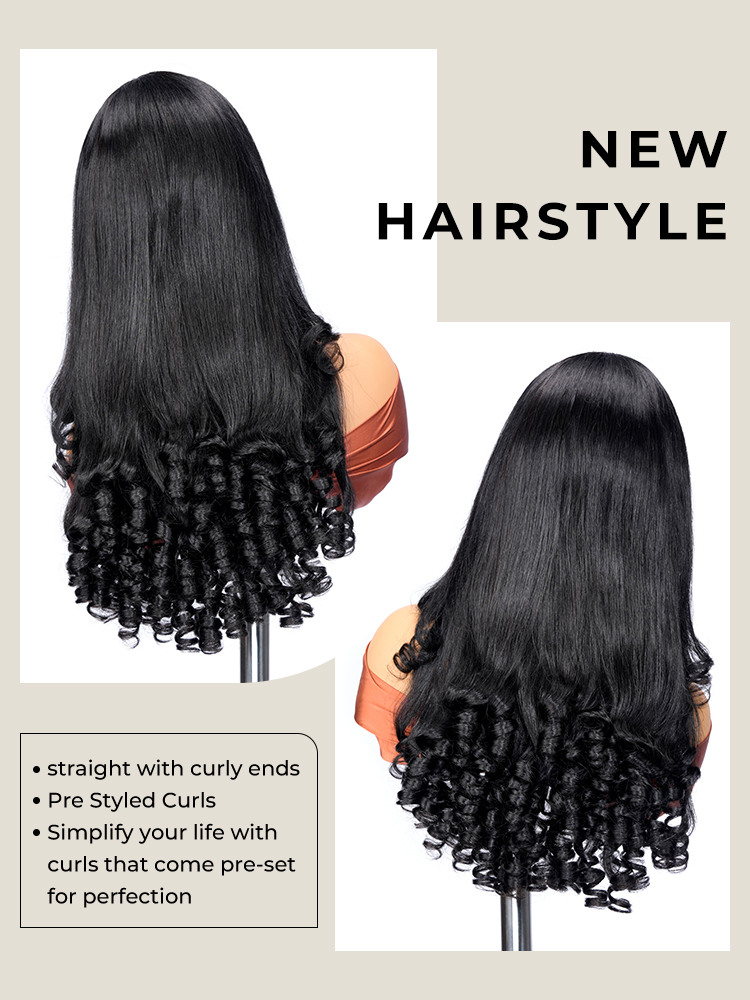 Pre-Styled Spiral Curls Wig
