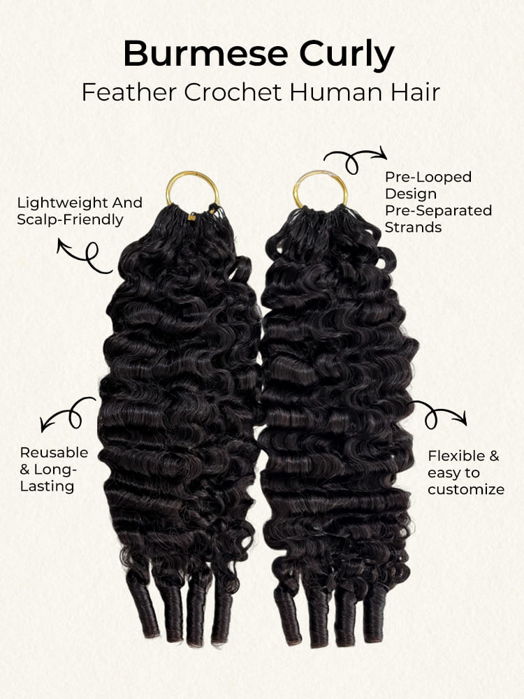 Burmese Curly Wig