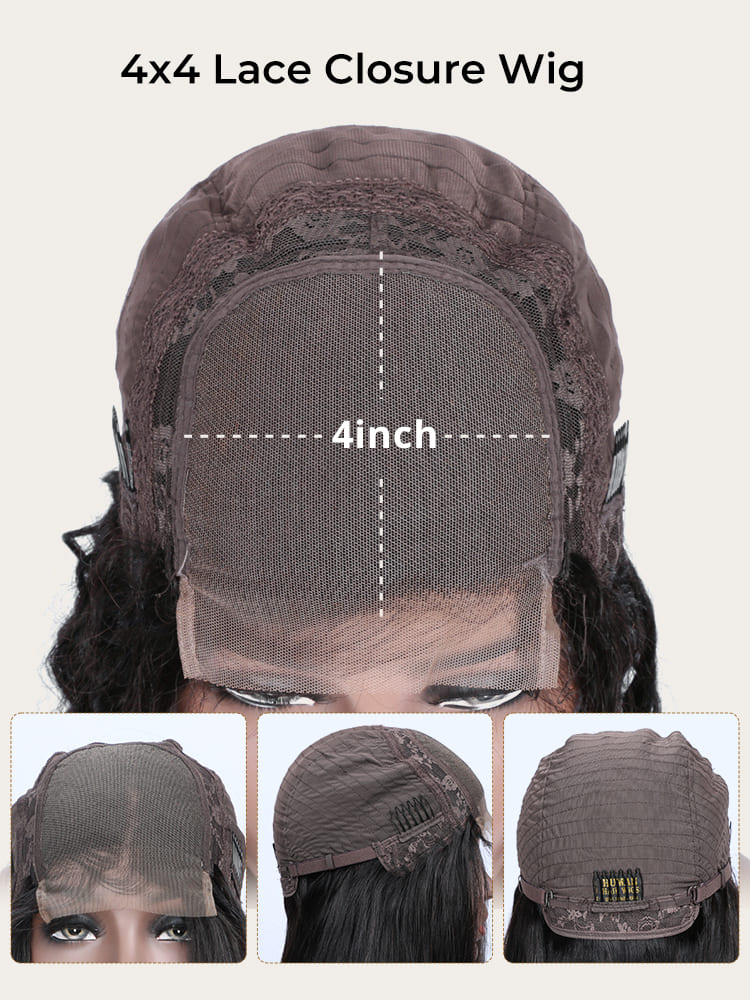 4x4 lace frontal wig