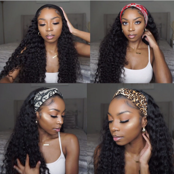 HOW TO PUT ON A HEADBAND WIG? -Alipearl Hair