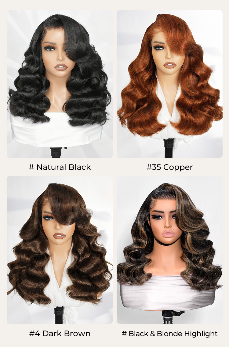 glueless lace front wig