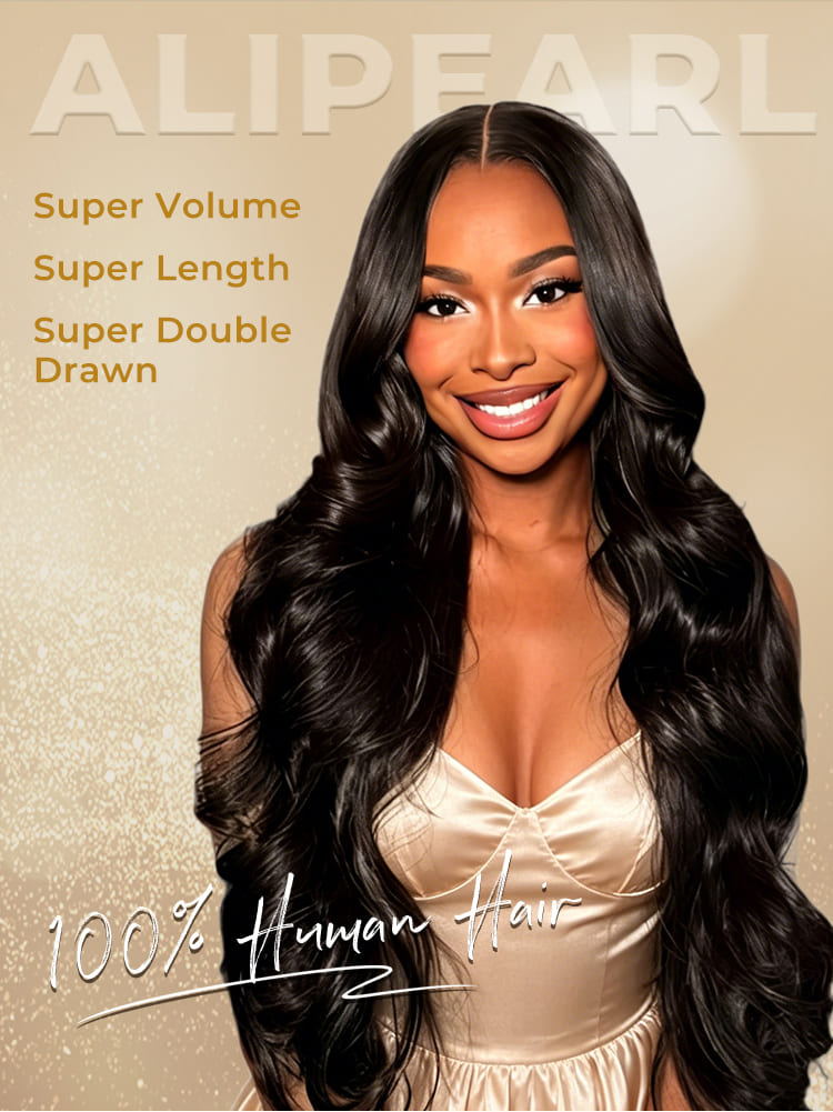 super double drawn high densiry wig