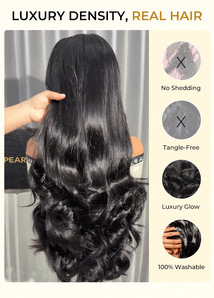 luxury density wig