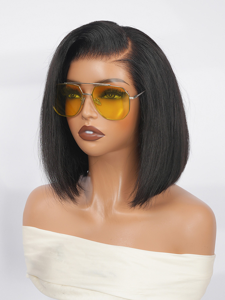 Bob Wig C Curve Side Part