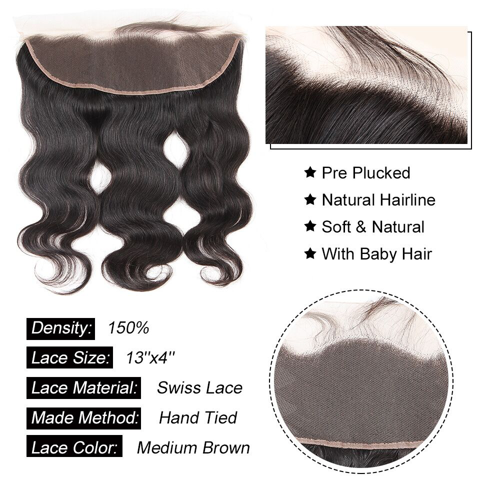 Lace frontal types sale