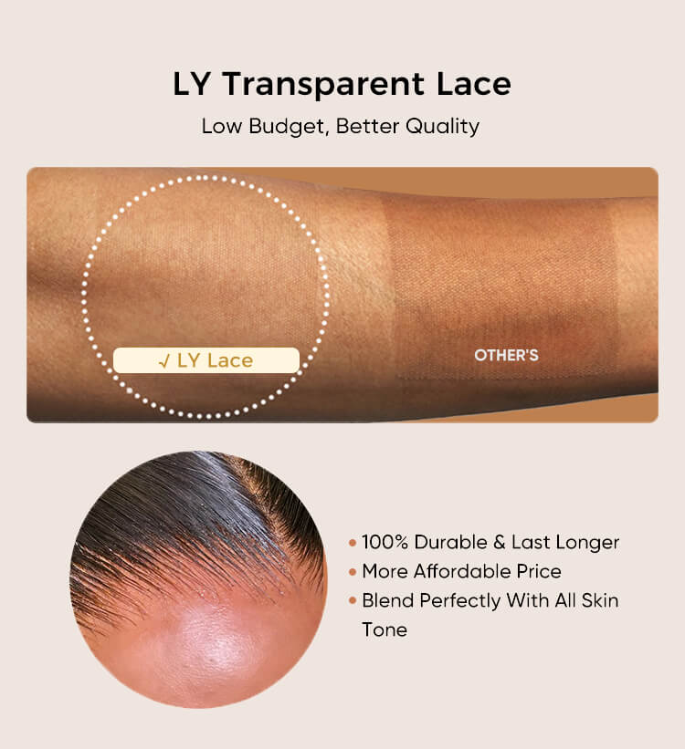 ,LY transparent lace