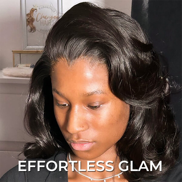 short body wave bob wig