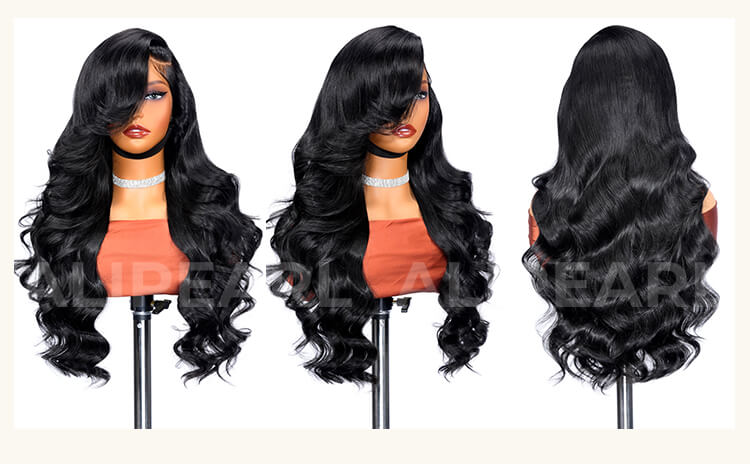 wavy curls with layers
