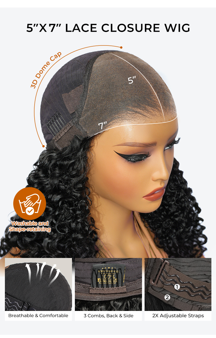 ready to go 5*7 lace closure