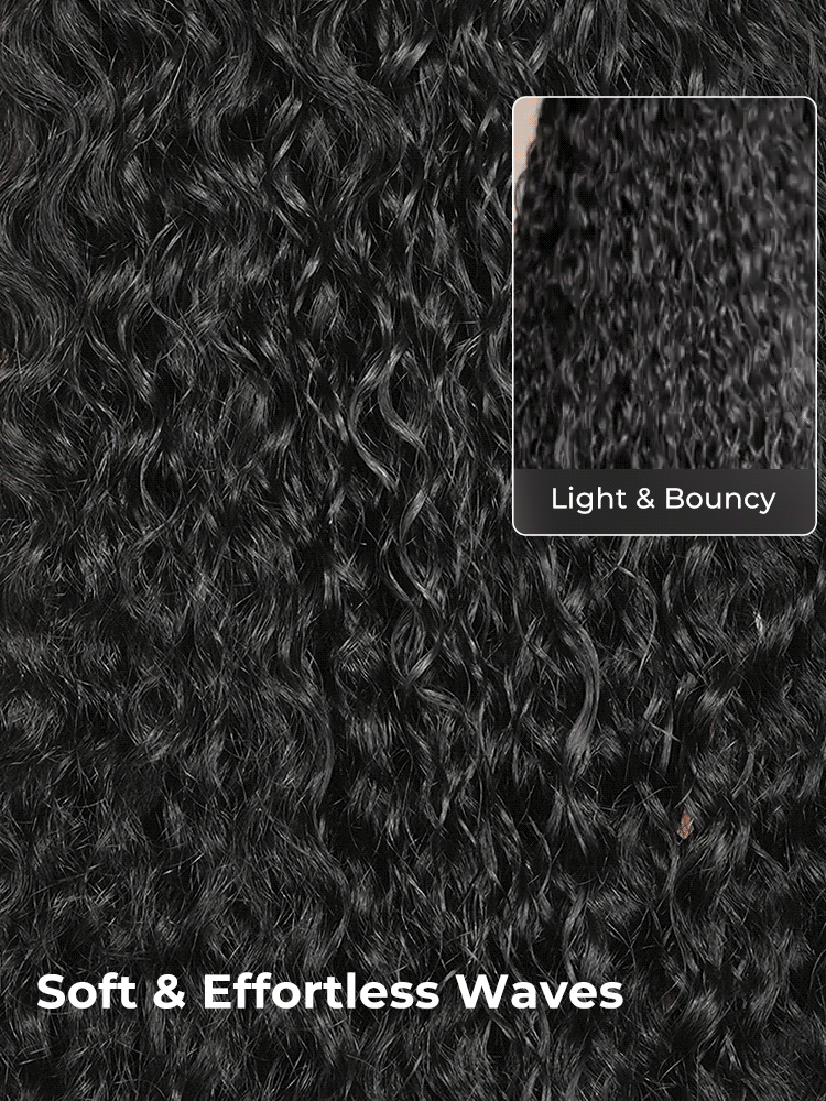 top grade water wave wig