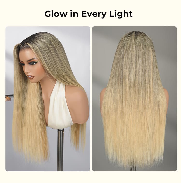12A blonde highlights wig
