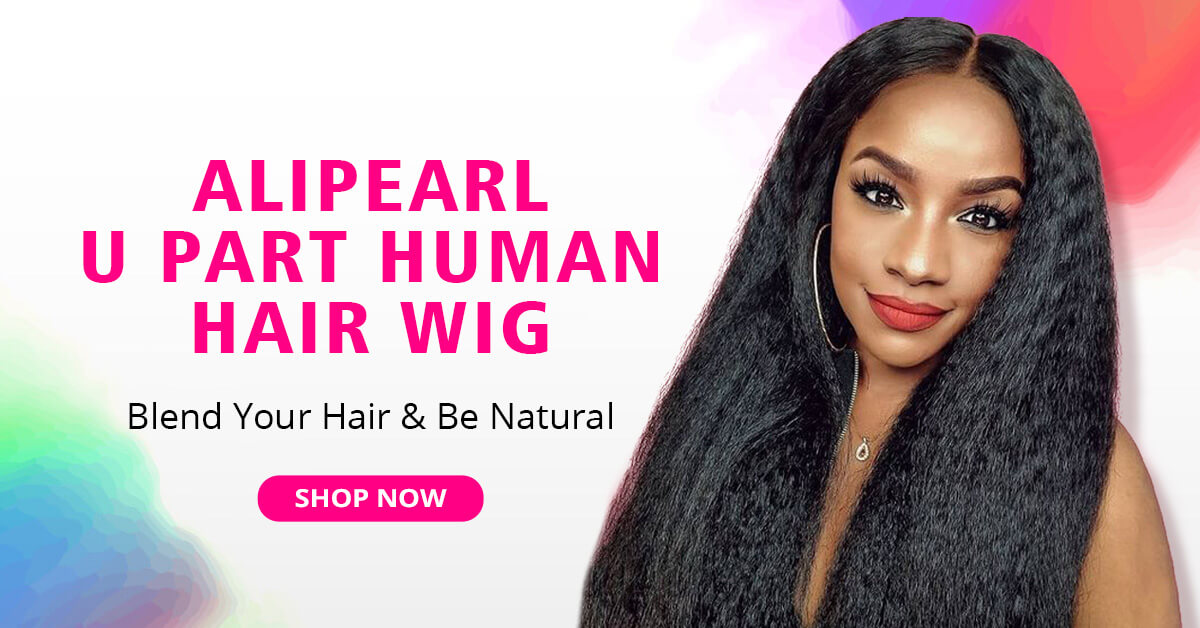 U Part Wigs Natural U Part Human Hair Wig Alipearl Hair