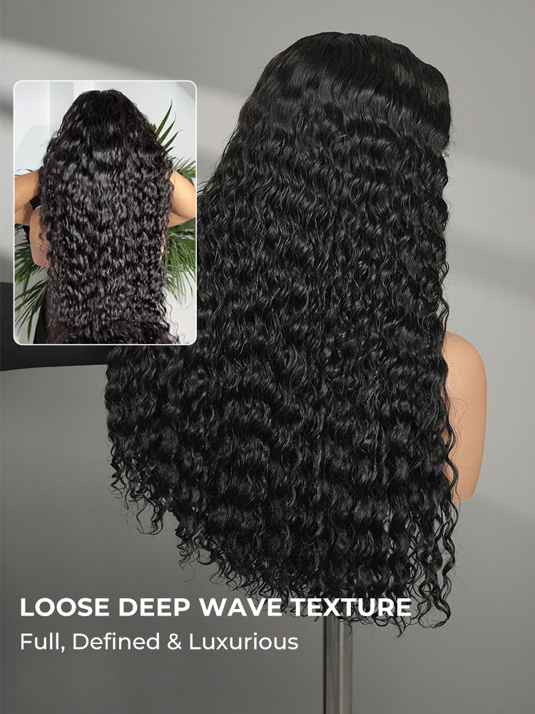 double drawn human hair wig