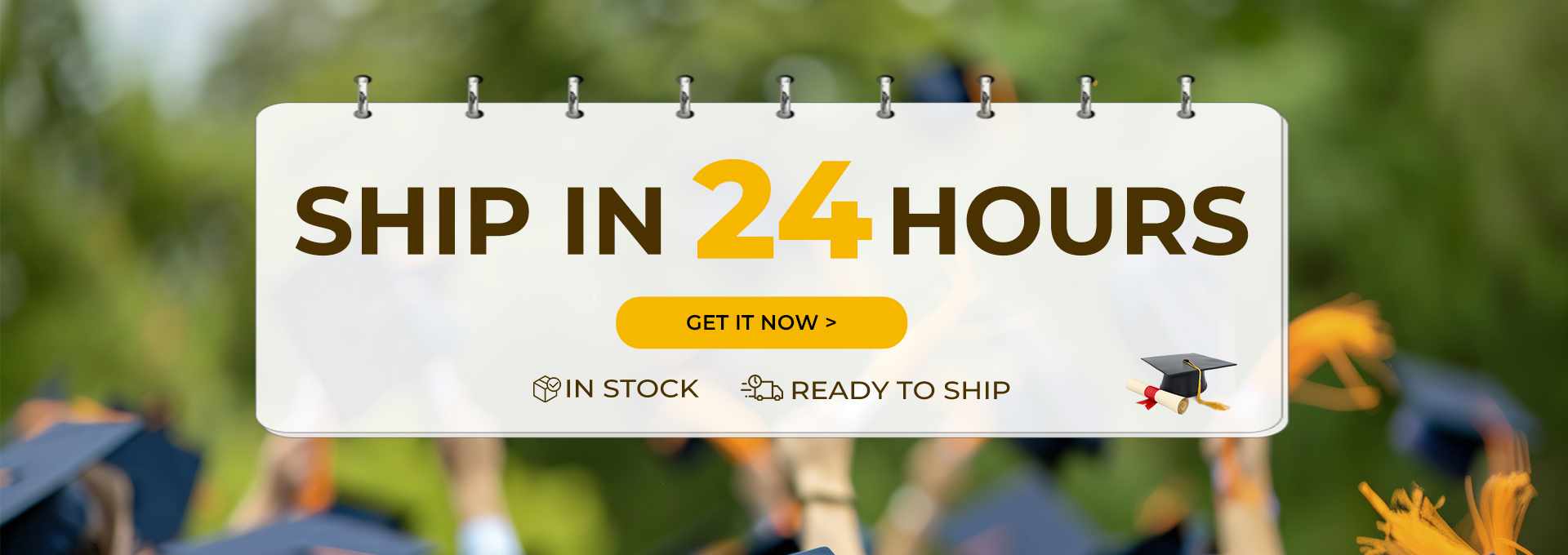 SHIP IN 24 HOURS