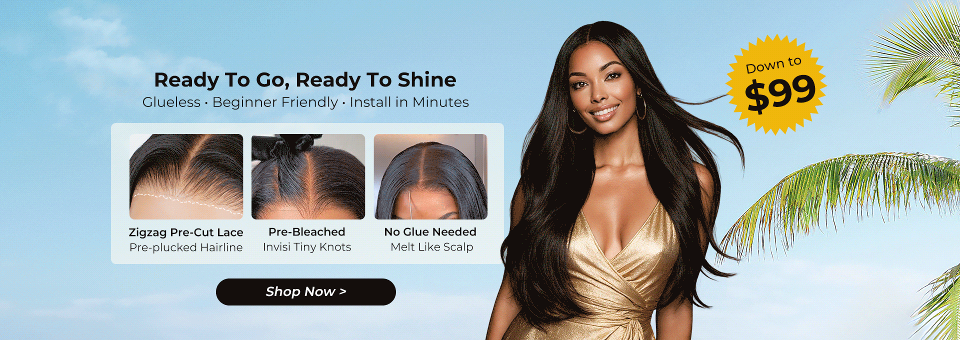Ready To Go Wigs Down To $99 Now
