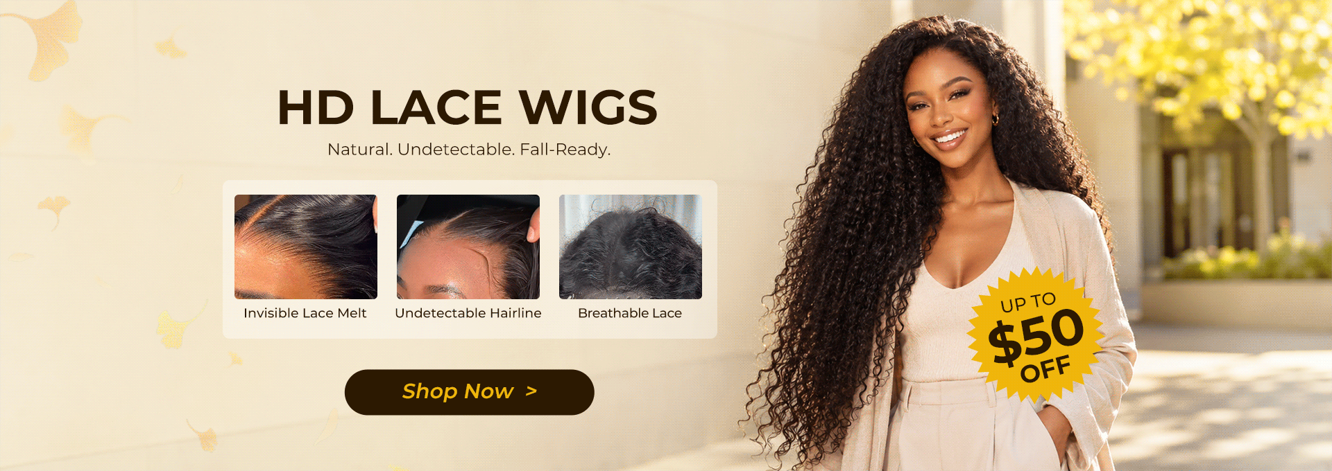 HD Lace Up To $50 Off