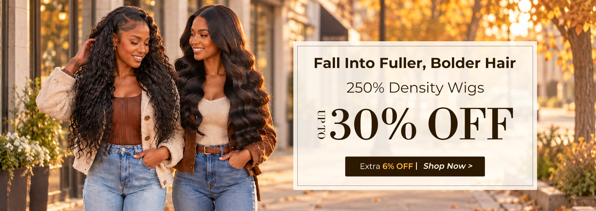 250% Density Wigs Up To 30% Off