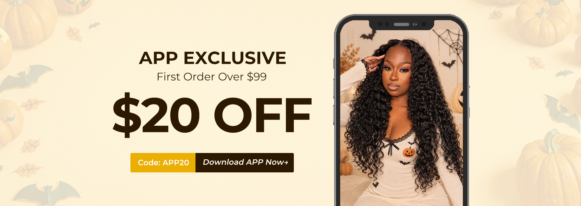 $20 OFF First Order Over $99 on APP